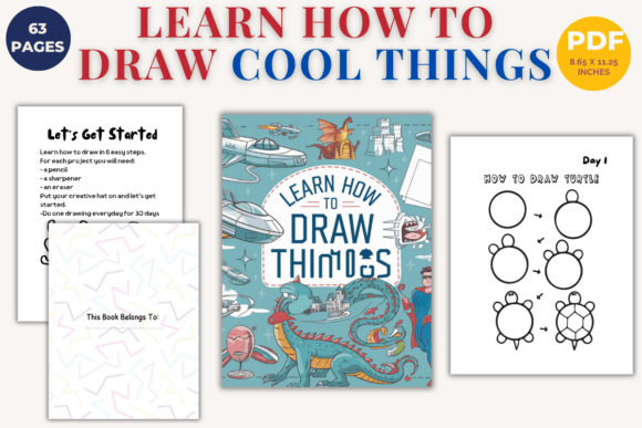 Download Learn How to Draw Cool Things 27-Days - Premium Resources