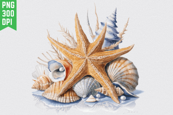 Download Starfish Coastal Seashell Clipart Sea - Fish Collection