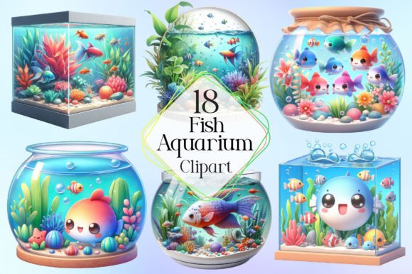 Download Fish Aquarium Watercolor Clipart - Fish Collection
